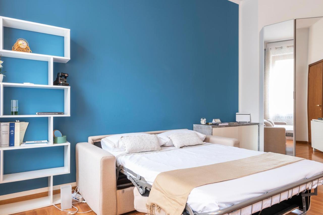 Casa Blu Flexyrent Apartment Wifi - No Ac Milan Bagian luar foto